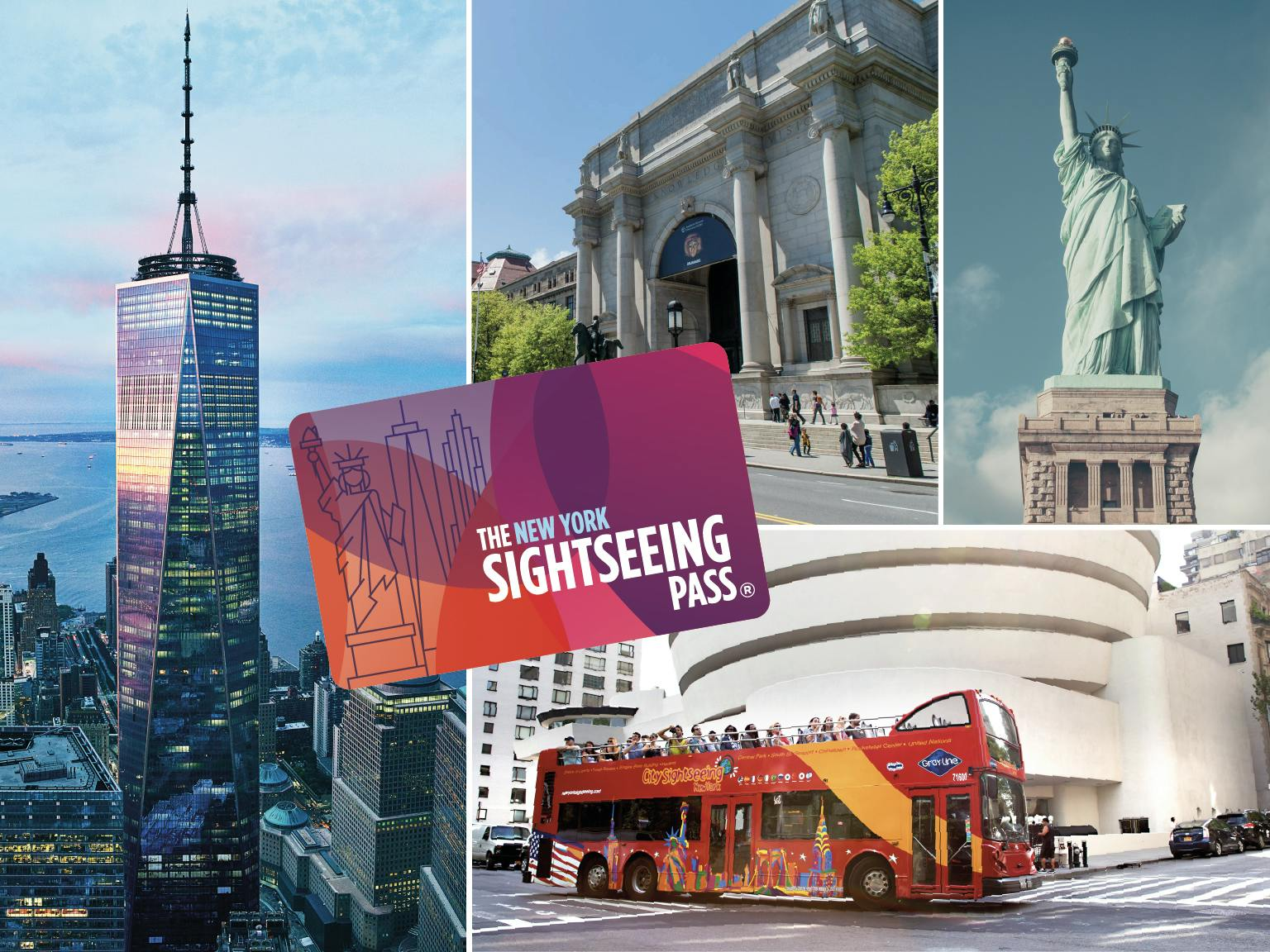 The New York Sightseeing Day Pass: 1- 10 Day Pass with 150+ Attractions - Photo 1 of 6